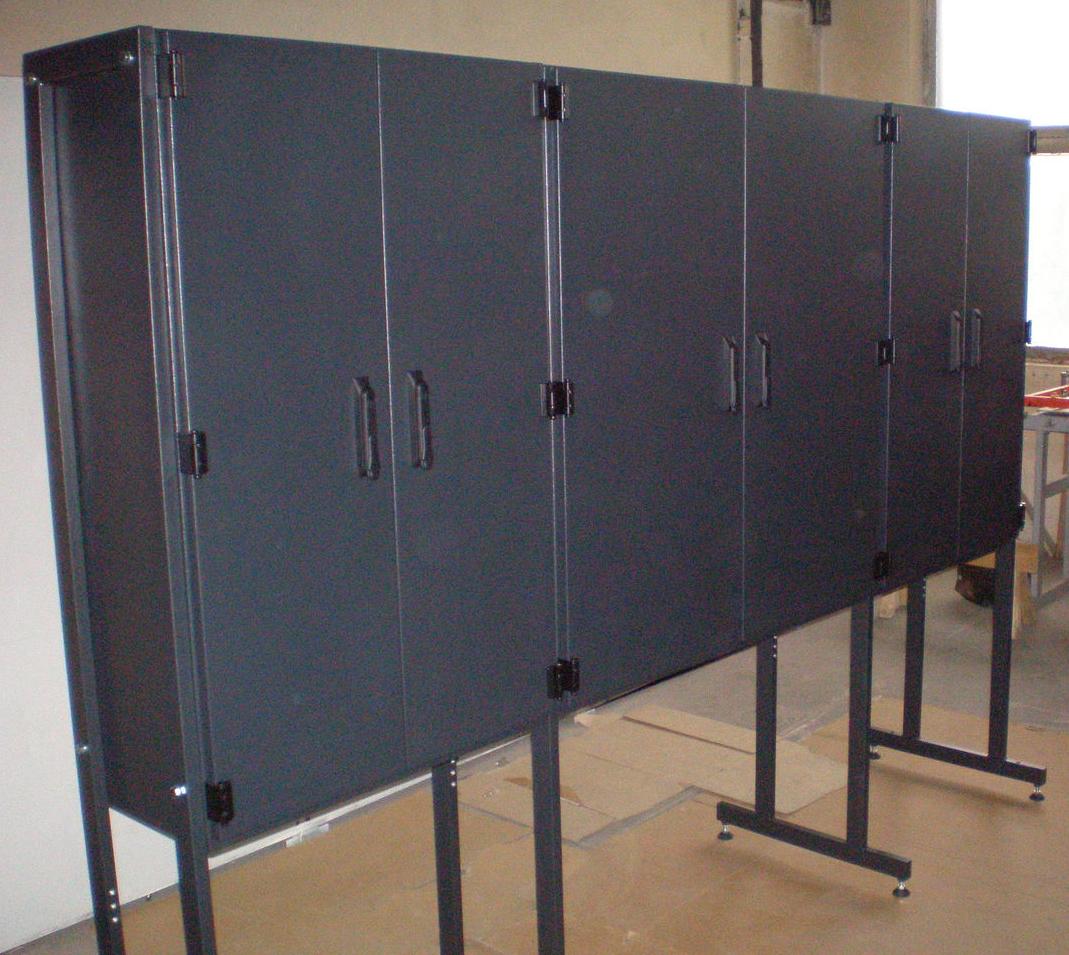 Industrial equipment cabinets