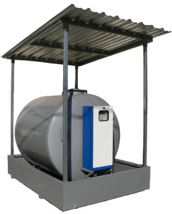 Protection roof tank