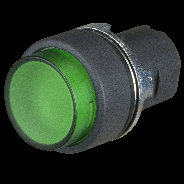 protuding lighting push button - 22mm