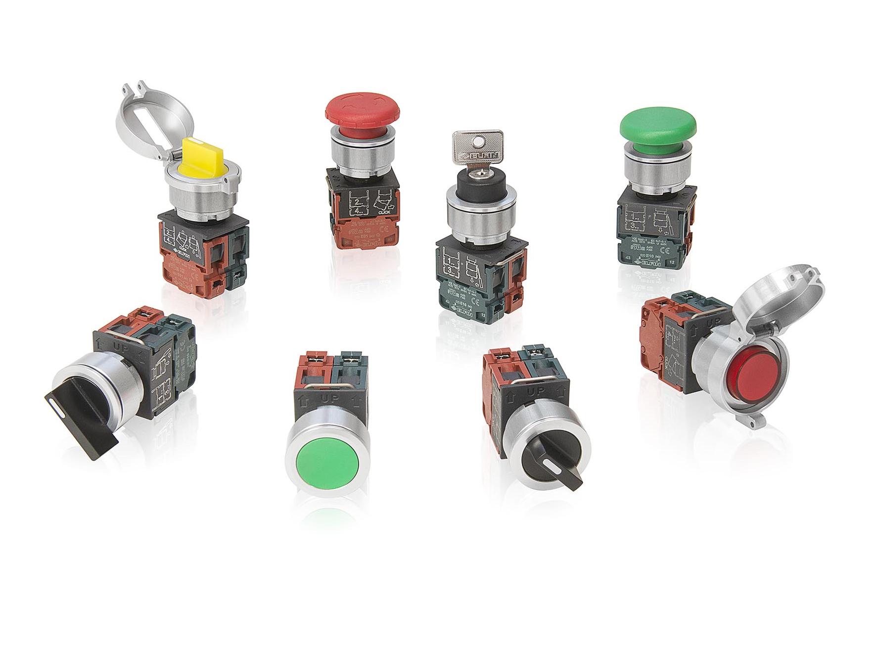 Ø30mm FLUSH MOUNTING MANUAL PILOT DEVICES