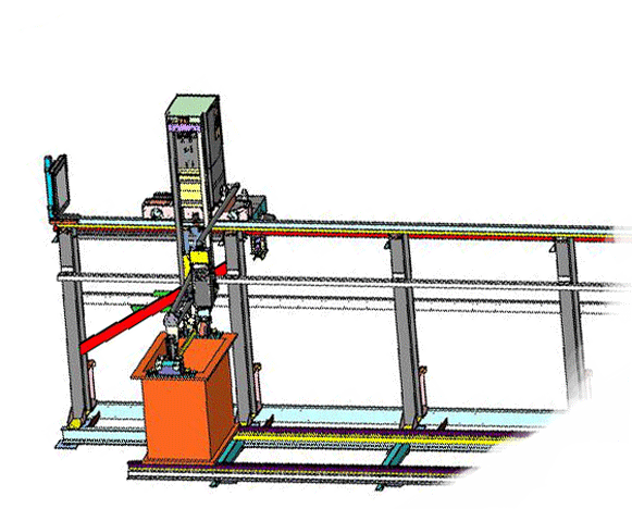 Galvanic line robotic single